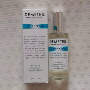 Demeter 帝门特 Pure 120ml 预 Soap纯净香皂中性古龙水 Cologne