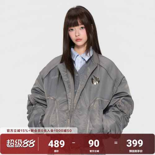 AFGK金属解构ma1夹克棉服外套