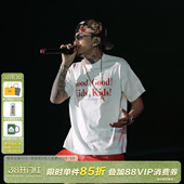 T恤男女国潮牌夏季 标语印花短袖 AFGK25SS美式 体恤 马思唯同款