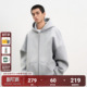 连帽卫衣Cleanfit外套 基础刺绣开衫 AFGK25SS 380G重磅空气层美式