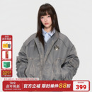 AFGK×乐透人生GT 解构ma1夹克秋冬金属logo棉服外套 即刻入戏