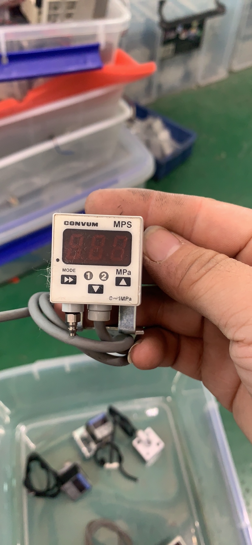 CONVNM P3RC-G 压力表 正压 原装进口 正品 9新 压力开关