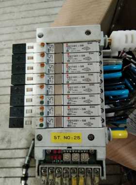 SMC VQ1101-5B VQ1201-5B原装电磁阀 阀岛 买多送底座 拆机件