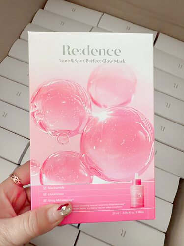 韩国 redence 维生素安瓶精华滋润均衡补水去黄提亮改善暗沉面膜