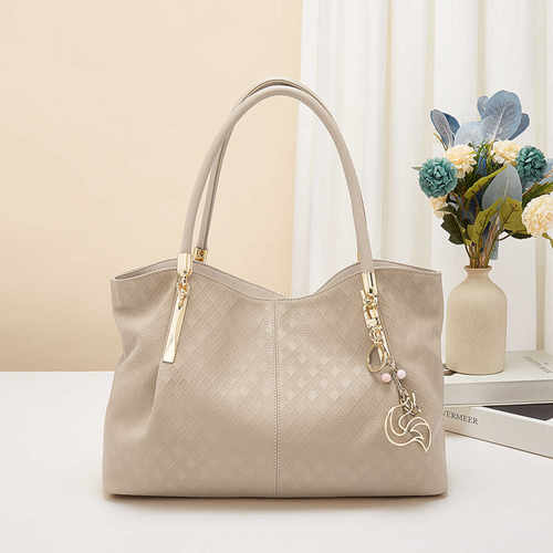 头层牛皮高档大容量时尚手提女包