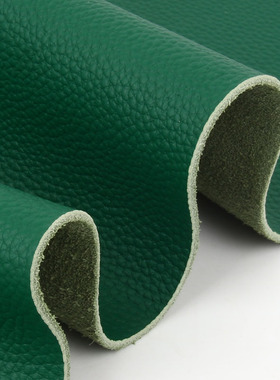 绿色皮子整张裁剪沙发坐垫真皮鼠标桌垫皮革面料头层牛皮加厚皮料