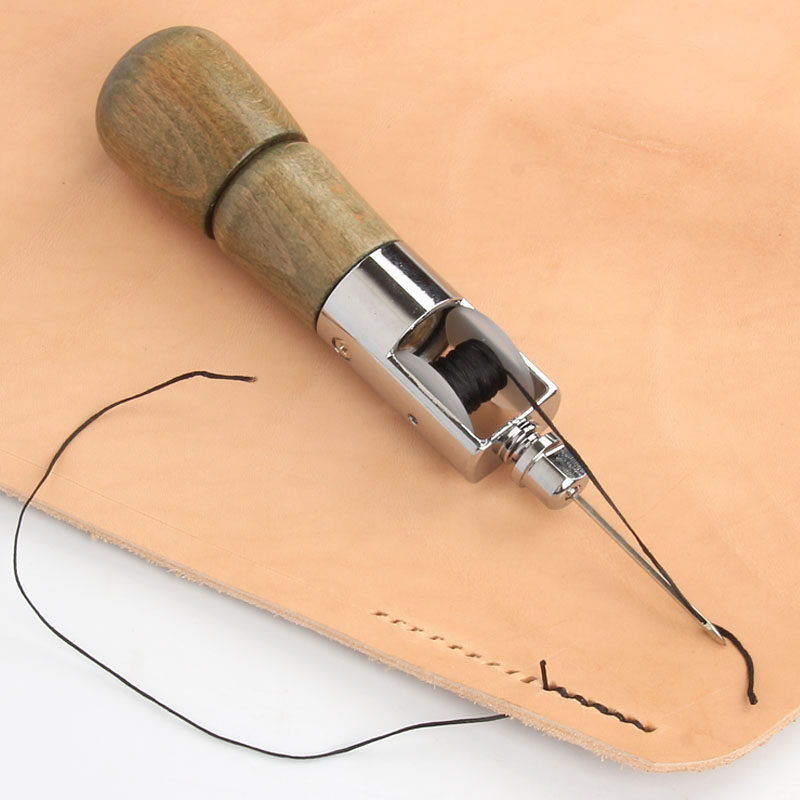 가죽 손 재봉틀 손 재봉틀 손 DIY 가죽 제품 가죽 재봉 도구 스트레이트 후크 송곳 신발 수리 도구 손 바느질 바늘