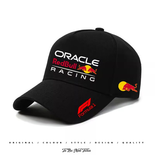 F1方程赛车遮阳棒球帽红牛车队维斯塔潘户外骑行团体休闲鸭舌帽男