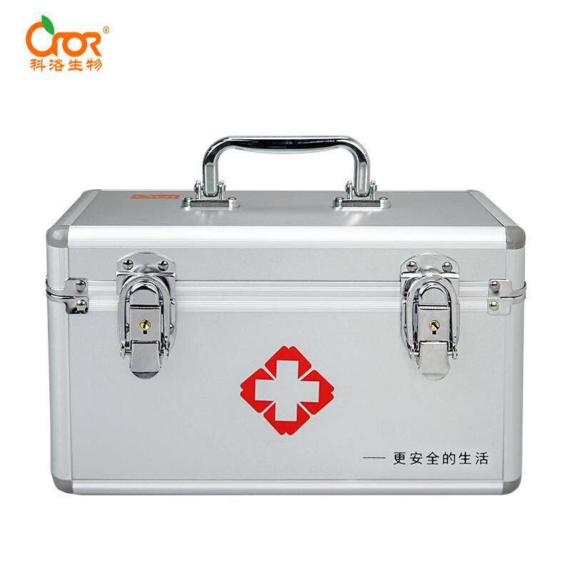 CROR/科洛 铝合金急救箱含药套装家用医药箱多层药品收纳箱儿童药|ruв категории получать отделка, семьи, хранения приборов, коробка для хранения, аптечка - от Buy2taobao.com для оказания профессиональной услуги покупки агента Taobao