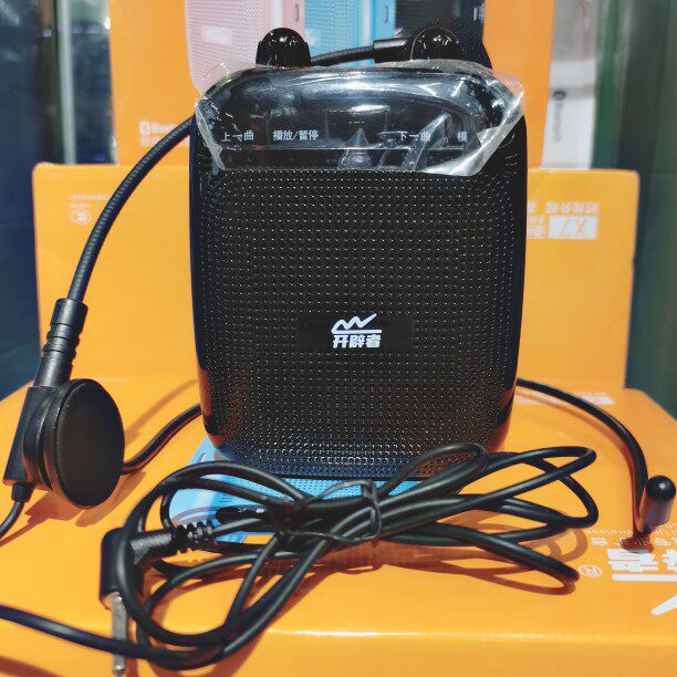 开辟者F7扩音机蓝牙插卡插u盘大喇叭教师挂式老师上课演讲小蜜蜂