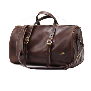 霍尔文男士 手提户外露营旅行包真皮大容量登机包出差短途行李袋