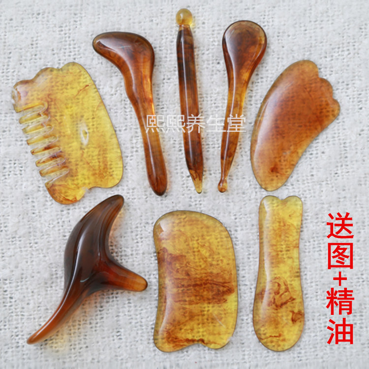 美容院专用拨筋棒美容棒通用面部脸部疏通经络排毒刮痧板套装家用