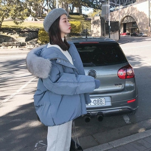 外套女2026冬季短款学生棉服新款宽松棉衣韩版加厚面包服棉袄