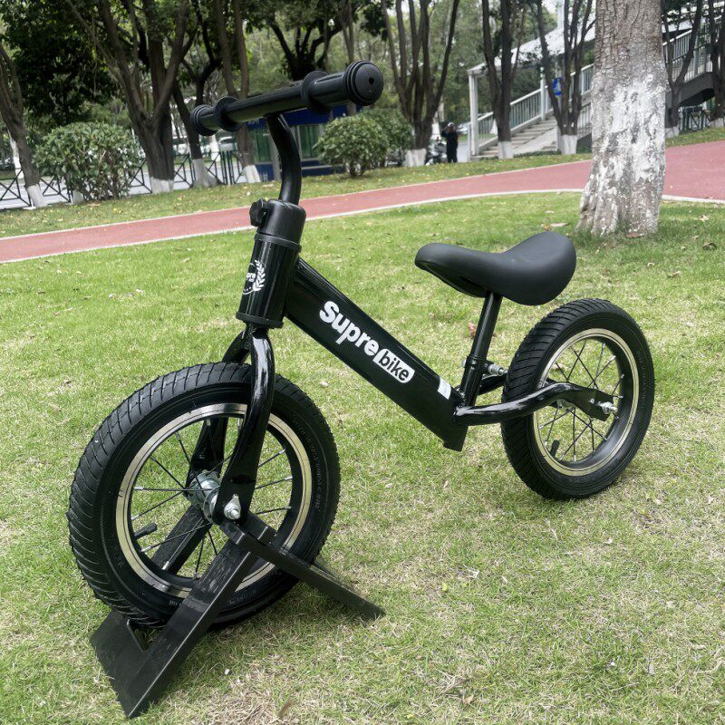 比安奇儿童平衡车踏行车二合一自行车铝合金竞技车1-3-6-9岁小孩