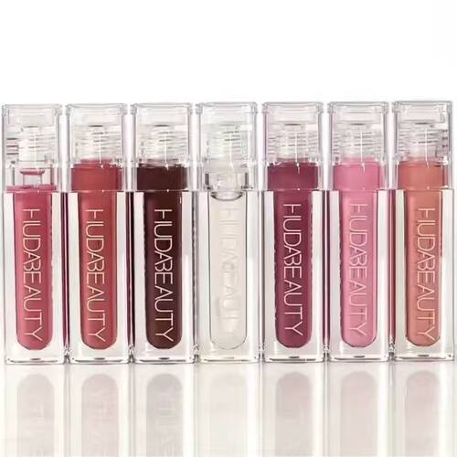 新品Huda Beauty镜面唇釉唇彩唇蜜3.9ml 高光泽honey/bombshell