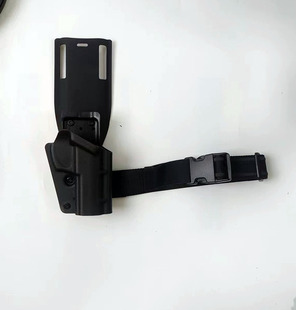 无锁92A下沉绑腿套92B腰套战术快拔快速套K板兵人竞技比武枪枪套