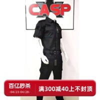 CASP一代蓝黑教官服长短袖纯棉港版执勤巡逻作训服战术工作特种兵