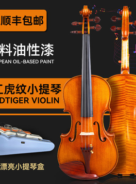 梵阿玲FV107纯手工小提琴专业大师成人儿童初学者演奏考级音色好
