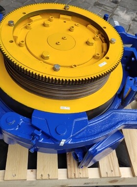 DAA20220B4 OTIS曳引机蓝光奥的斯无齿轮曳引机永磁同步曳引机