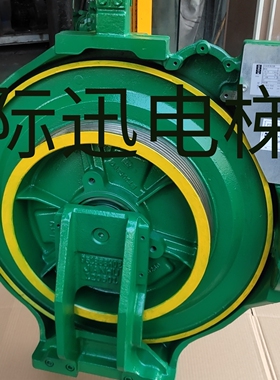 MX06无齿轮曳引机 KM811506 通力电梯曳引机 电梯轿厢上行超速