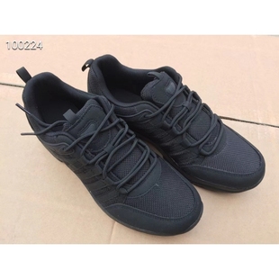 外贸小黑鞋 正品约旦空作训鞋 透气防臭跑鞋 夏季网眼跑鞋