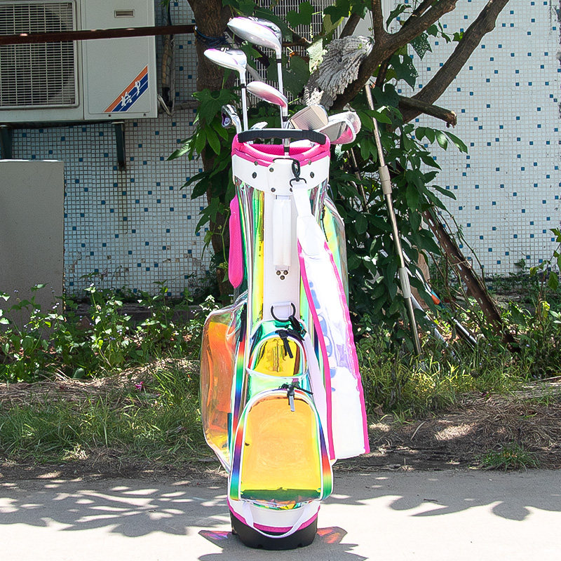 HOW TRUE高尔夫球炫彩球包女士支架包轻便透明球包男士防水支架包,运动/瑜伽/健身/球迷用品,高尔夫球包,淘宝优惠券,粉丝福利购,淘宝优惠卷