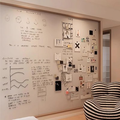 白墙墙贴磁性家用儿童