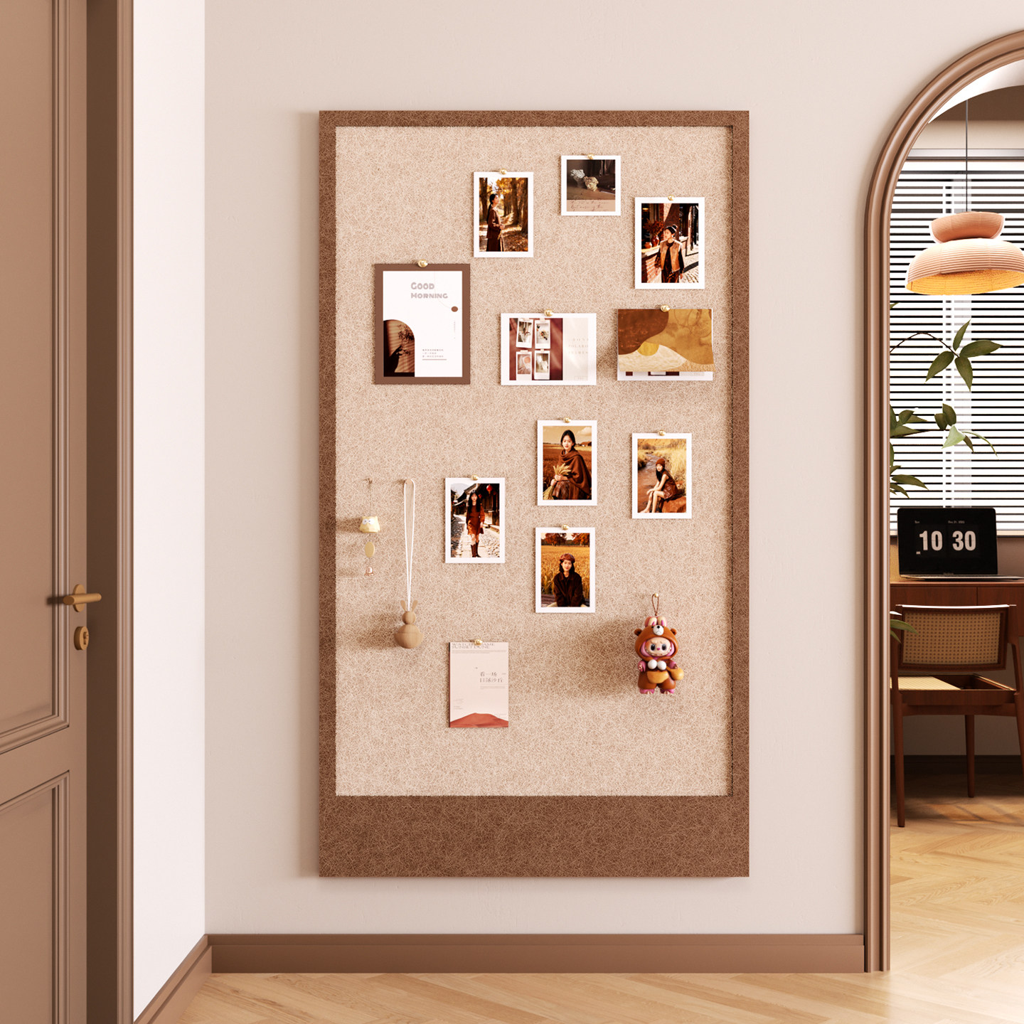 毛毡板墙贴高级感客厅照片墙背景板展示墙组合相框墙面装饰创意软木墙板相片墙相册墙毛粘板拍立得书桌留言板,文具电教/文化用品/商务用品,软木板/照片板/毛毡板,淘宝优惠券,粉丝福利购,淘宝优惠卷