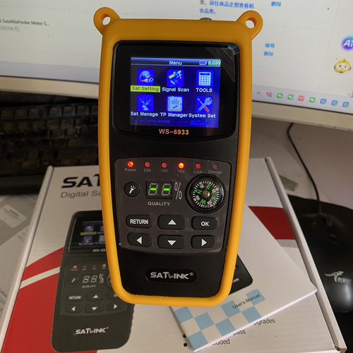 SATLINK WS-6933 Satellite Finder寻星仪电视信号强度测试定位仪