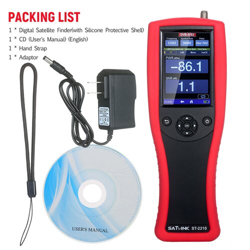 SATLINK ST-2210 DVB-S2 satellite finder 3.95inch寻星仪
