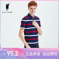 Áo thun thể thao nam tay ngắn giản dị áo sơ mi nam xu hướng áo thun nam thun cotton 82BC20414 - Polo áo polo ralph lauren