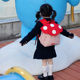 幼儿园书包可爱卡通韩版 蘑菇休闲男女孩外出背包潮 双肩包2026新款