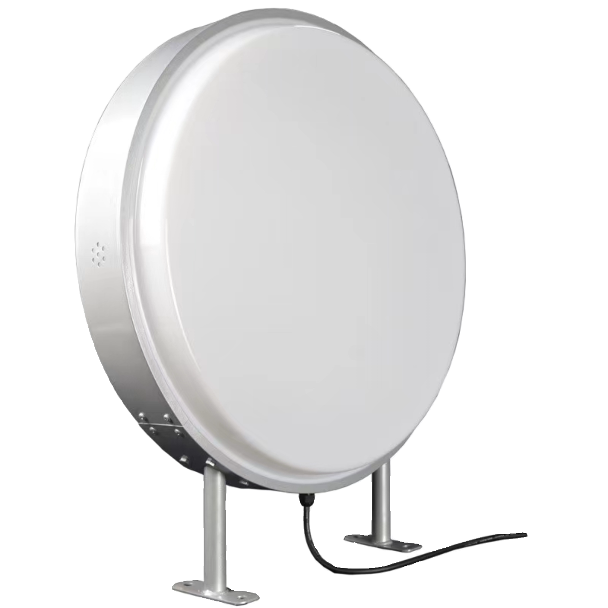 圆形吸塑灯箱广告牌门头led户外灯牌招牌亚克力发光悬挂双面定制