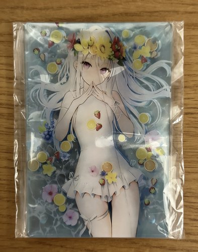 【日版现货】mignon个展周边 小白两面亚克力板 全新未拆 日散