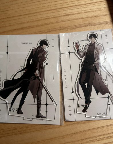 韩谷全职读者视角韩国快闪立牌金独子刘众赫韩国快闪立牌原袋未拆