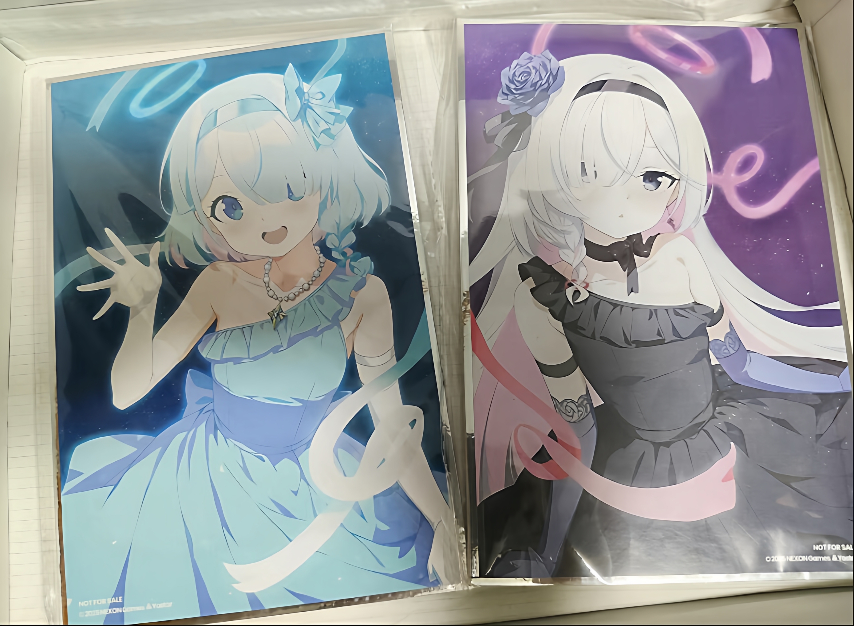 日散色纸 蔚蓝档案2025BW满赠周边 普拉娜阿罗娜一对色纸周边现货