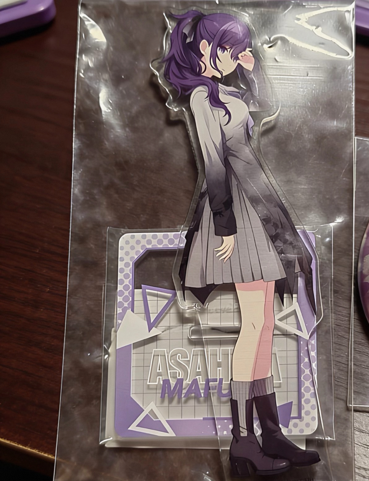 日谷散单世界计划pjsk rui狗混立牌朝比奈真冬新队服立牌原袋未拆