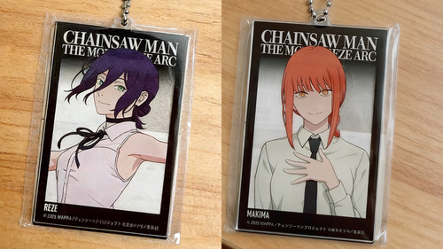 日谷现货电锯人大交流展蕾塞玛奇玛亚克力钥匙扣挂件 日版散