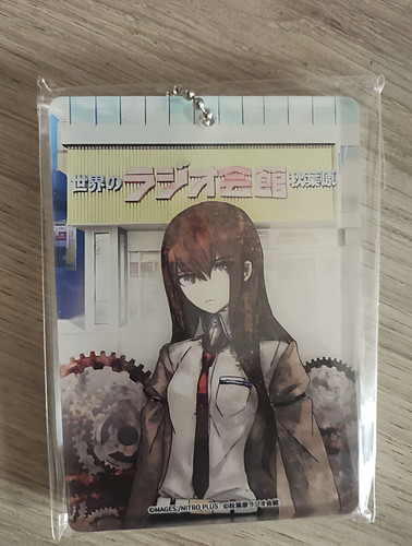 日版现货 命运石之门亚克力挂件 牧濑红莉茜亚克力挂件钥匙扣日散