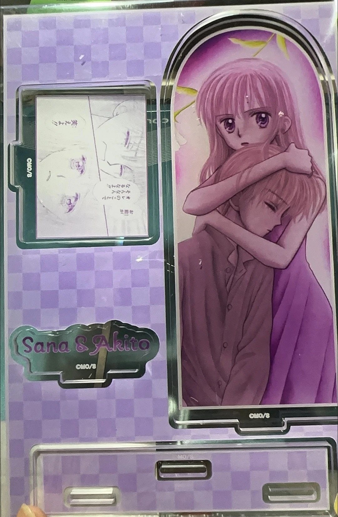 日谷玩偶游戏场贩仓田纱南羽山秋人亚克力立牌羽纱双人立牌 未拆