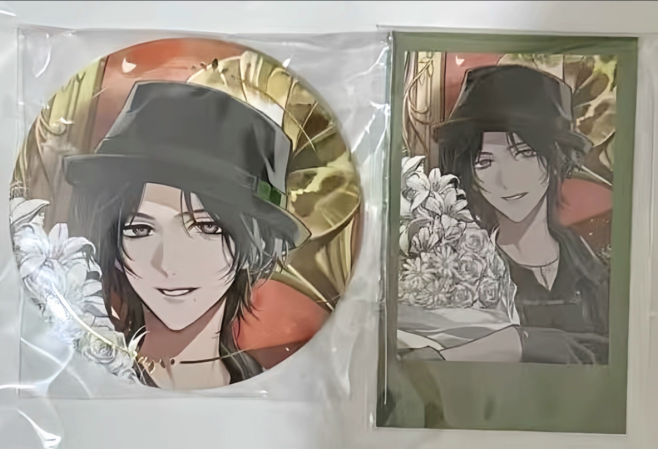 日谷全新 nijisanjien彩虹社zealginjoka zeal生日吧唧拍立得set