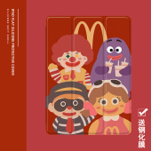 2气囊保护套10.2 19新款 潮牌M记男2021 ipad适用air4 9.7寸平板2018带笔槽pro11三折mini4 5苹果123壳6