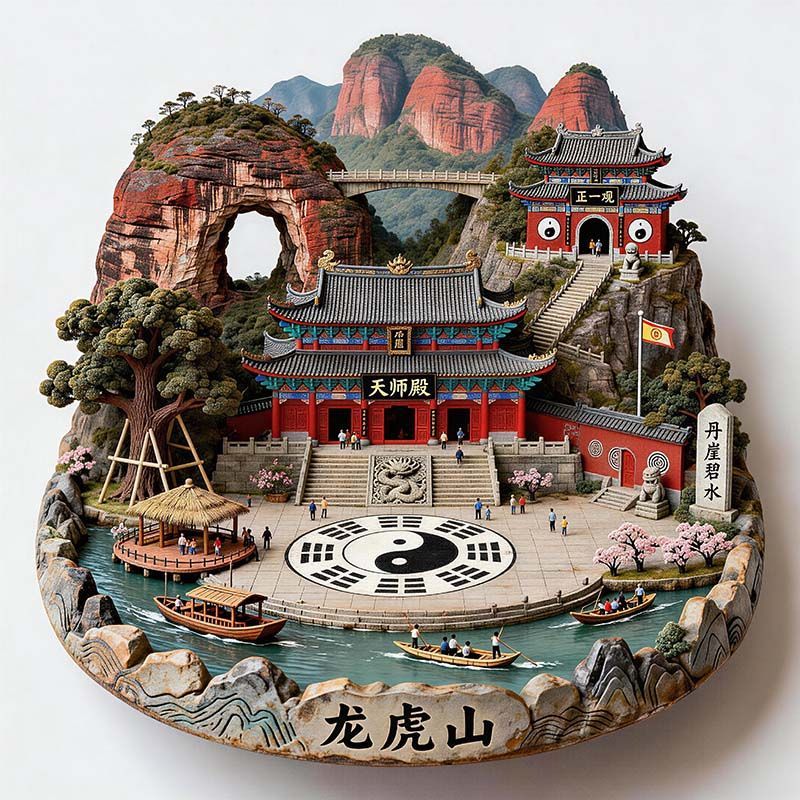 金属浮雕冰箱贴景区文旅纪念好物