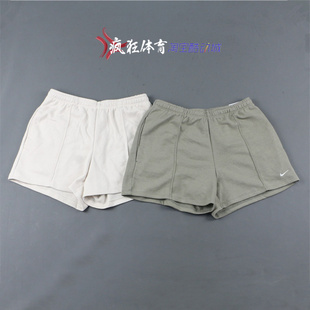 104 HF6941 320 耐克女子刺绣小勾透气健身运动休闲五分短裤 Nike