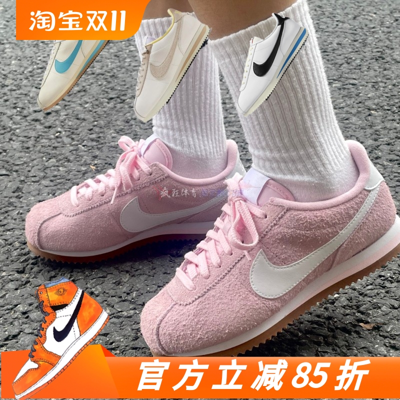 耐克男女低帮复古跑步鞋
