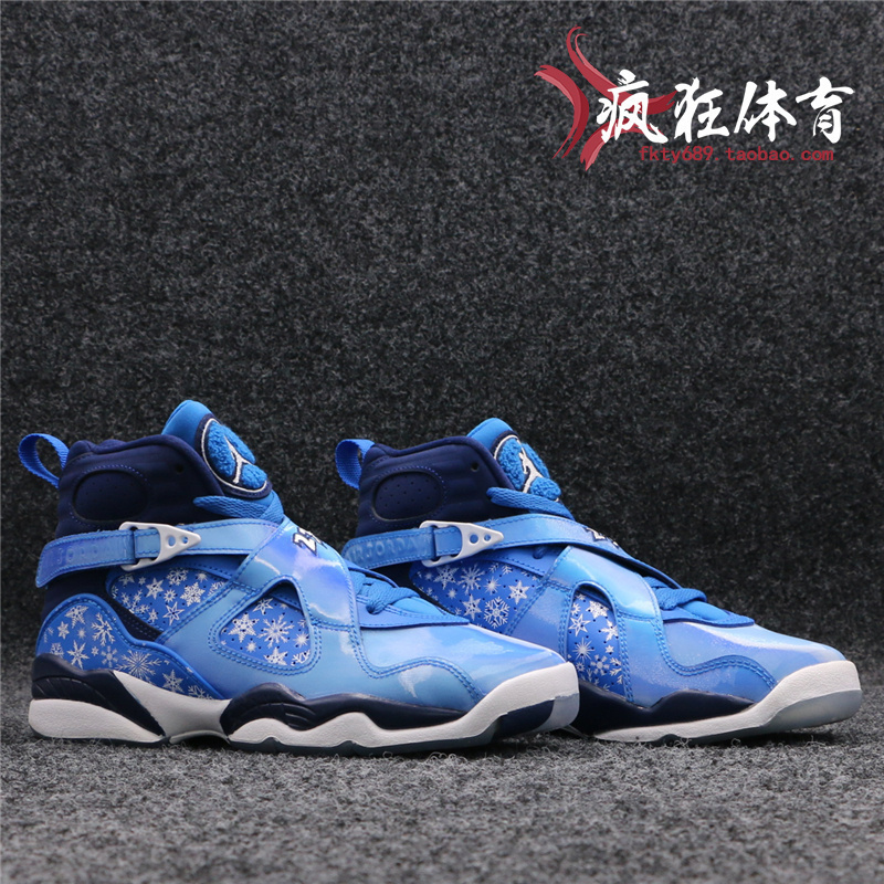 冰雪奇缘涂鸦雪花篮球鞋