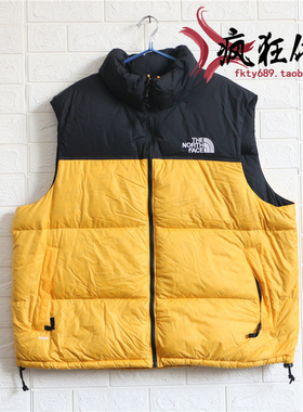 TheNorthFace 1996Nuptse北面美版羽绒保暖马甲背心 NF0A3JQQ70M