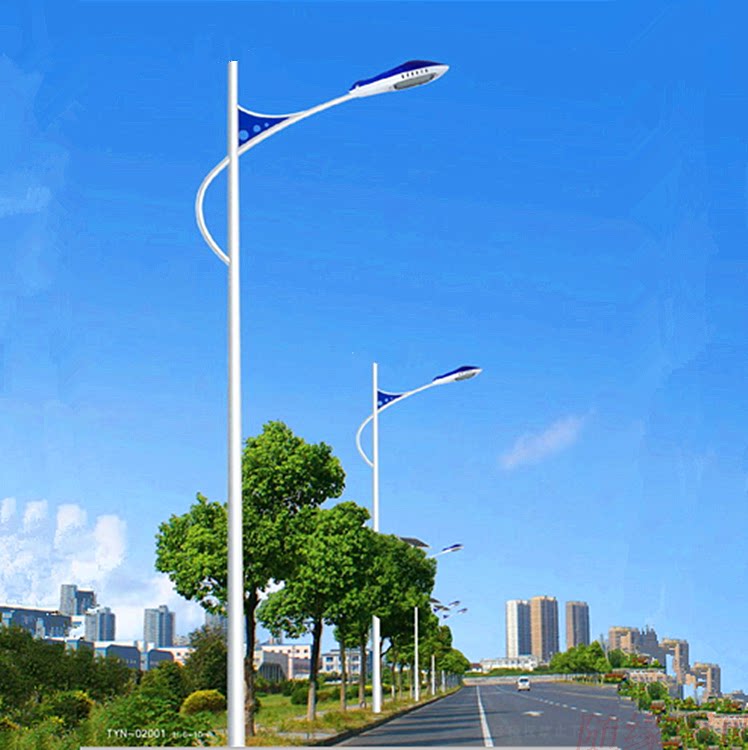 路灯杆户外5米6米8米道路高杆灯小区马路广场灯新农村改造路灯