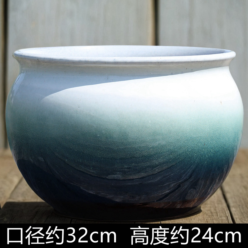 特大口径粗陶花盆三角梅绿植专用