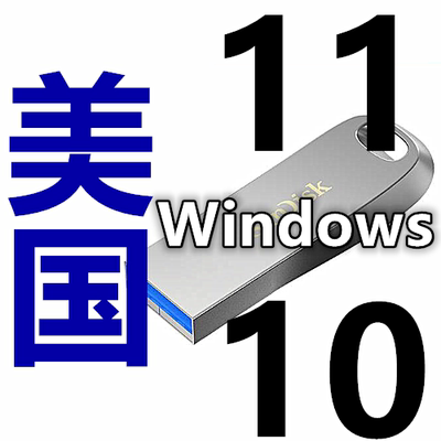 windows 10 英语英文 win 11 美国美版 专业企业ltsc 系统安装u盘